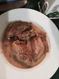 Pechuga de pollo con setas en olla rápida