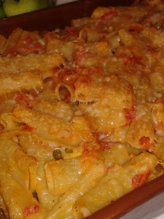 Una foto de Pasta con verduras al horno