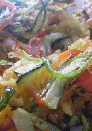 Una foto de Pisto de verduras