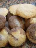 Polvorones caseros clásicos y con chocolate