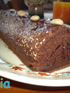 Una foto de Bizcocho de chocolate puro