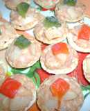 Tarteletas con palmitos