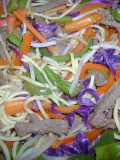 Una foto de Chop Suey de carne