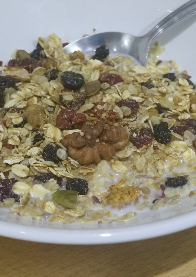 Una foto de Muesli casero