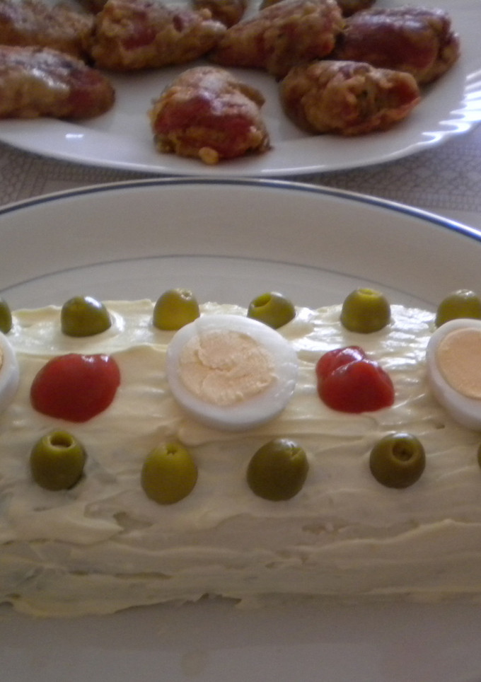 Una foto de Rollo de verduras