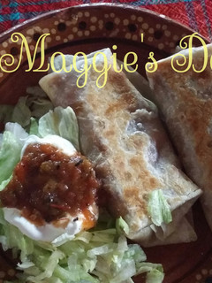 Una foto de Chimichangas de chorizo