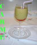 Batido de frutas con grosella
