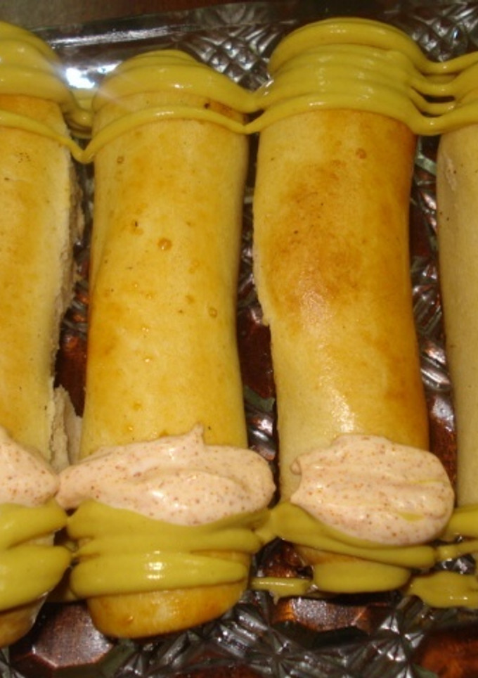 Una foto de Rollitos de salchichas