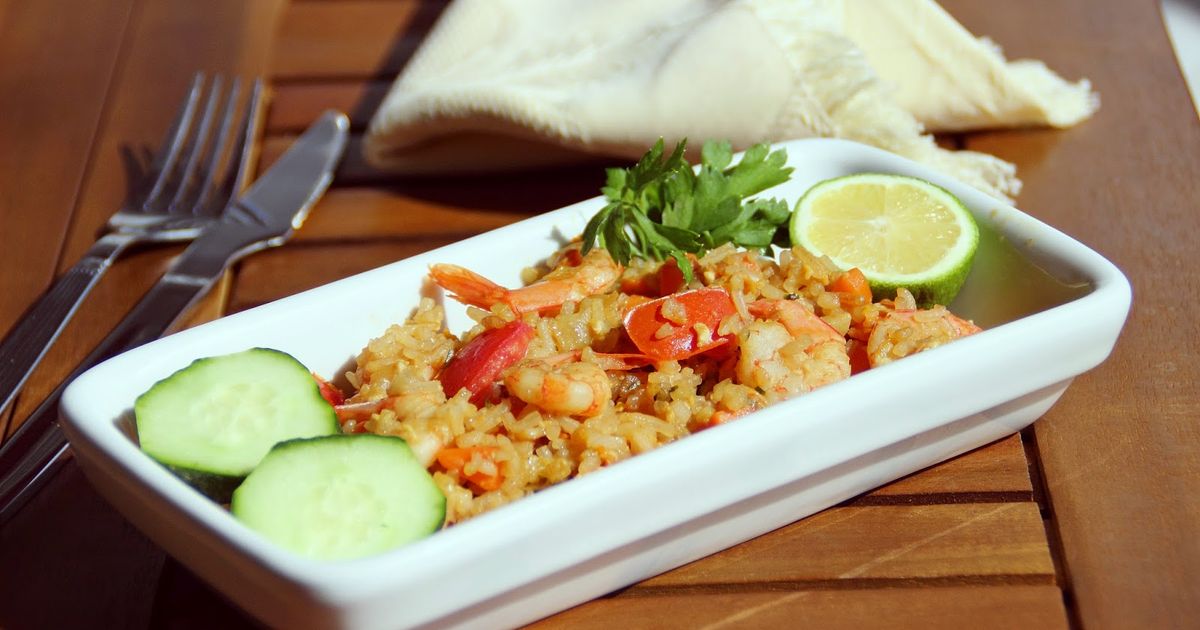 Khao Pad arroz frito tailandés