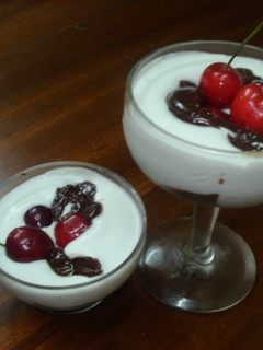 Una foto de Postre bombón