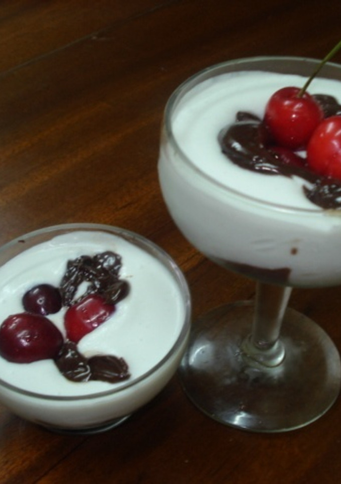 Una foto de Postre bombón