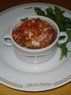 Una foto de Salsa criolla tradicional