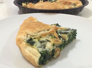 Foto principal de Hojaldre de espinacas con queso