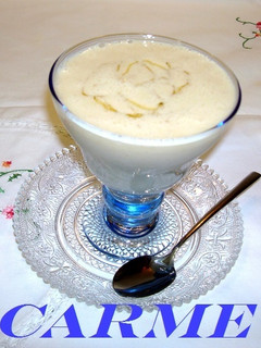 Una foto de Yogur al plátano