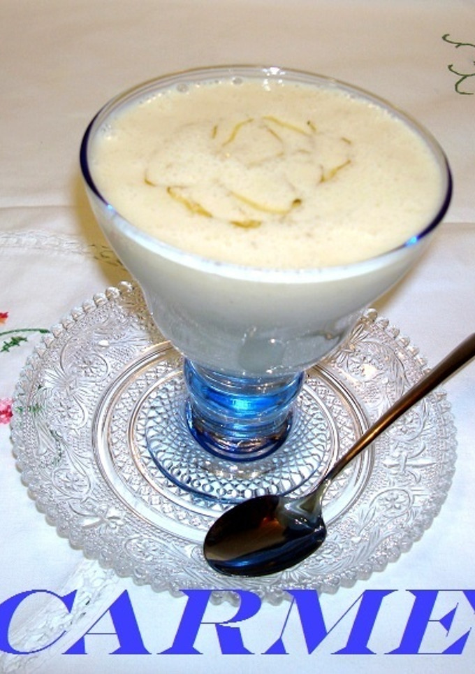Una foto de Yogur al plátano