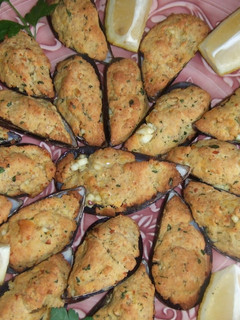 Una foto de Mejillones rellenos