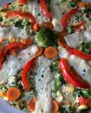 Tarta de verduras "all inclusive"