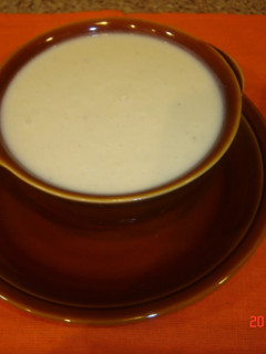 Una foto de Vichyssoise clasica