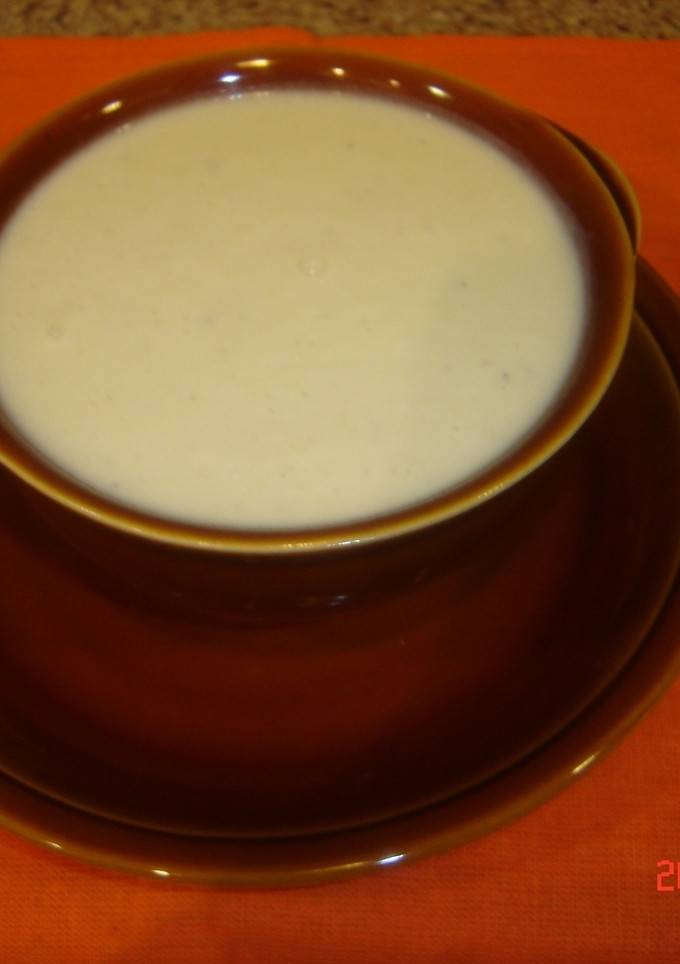 Una foto de Vichyssoise clasica