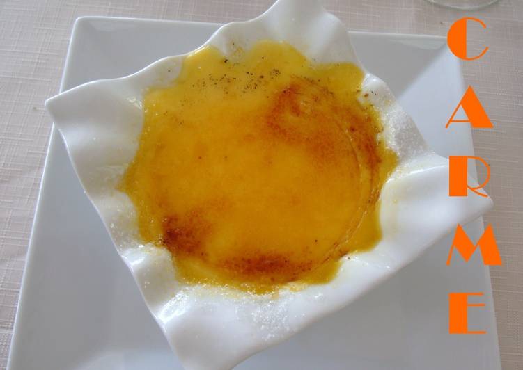 Crema catalana a la naranja