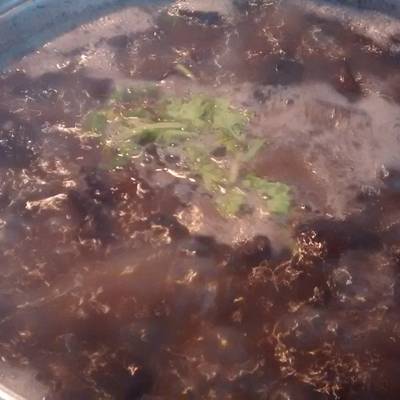 Caldo de frijol con chicharrón Receta de 🐾AngelMon🐾- CookpadCompartir un CooksnapCompartir-image