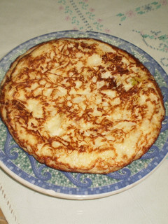 Una foto de Tortilla de calabacín (Microondas)