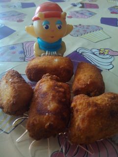 Una foto de Croquetas de carne de cocido