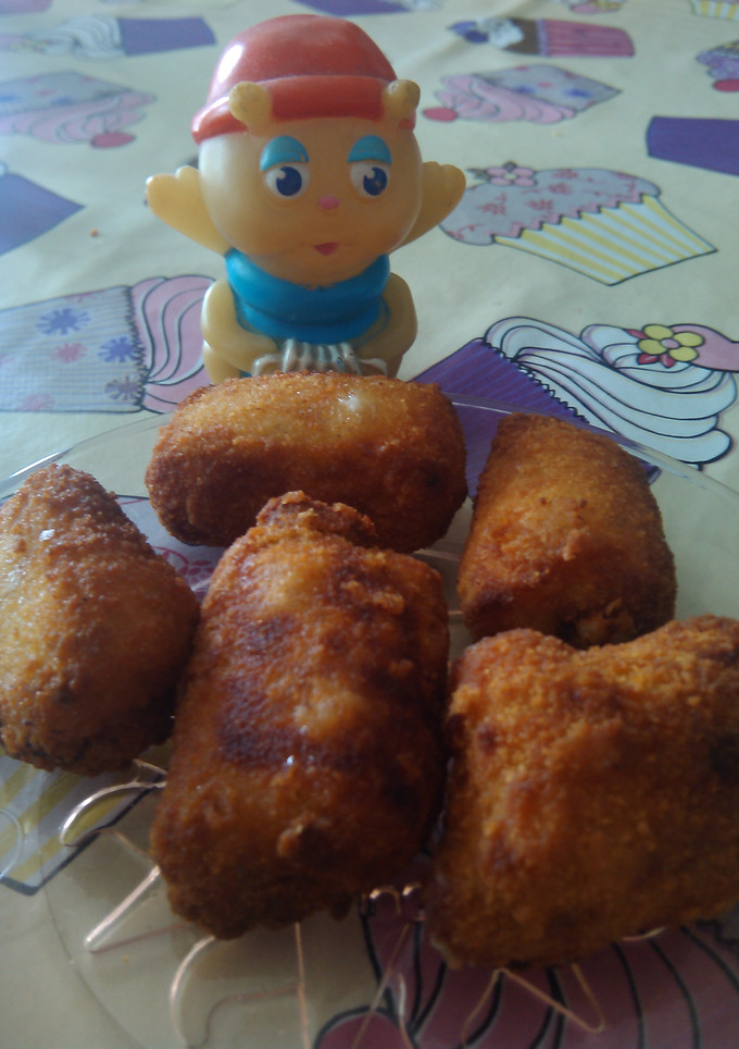 Una foto de Croquetas de carne de cocido