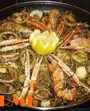 Arroces Fideuá negra de marisco