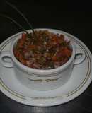 Salsa o aderezo pico de gallo 