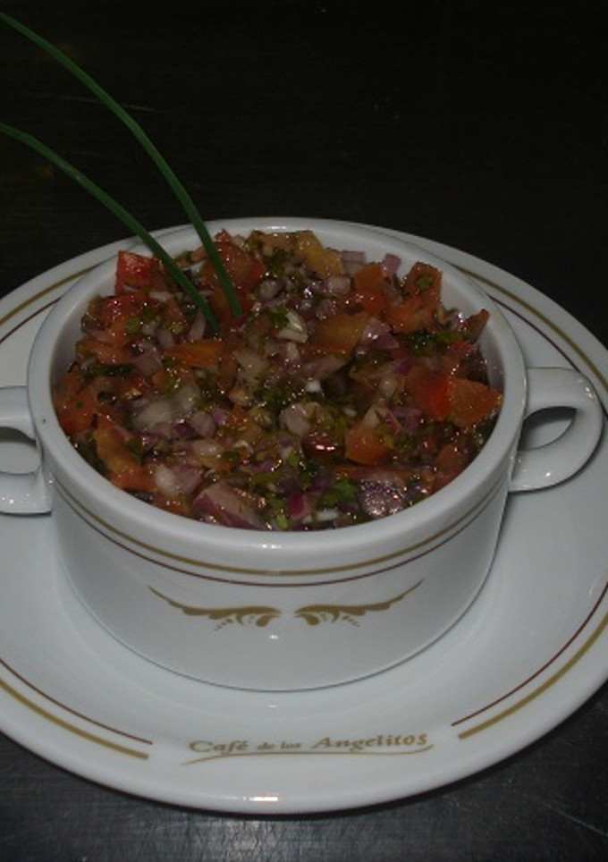 Una foto de Salsa o aderezo pico de gallo 