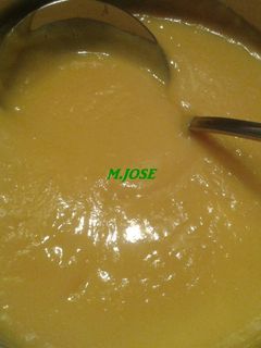 Una foto de Crema de bacalao light