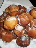 Buñuelos de membrillo y cerveza