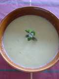 Crema fría de piña