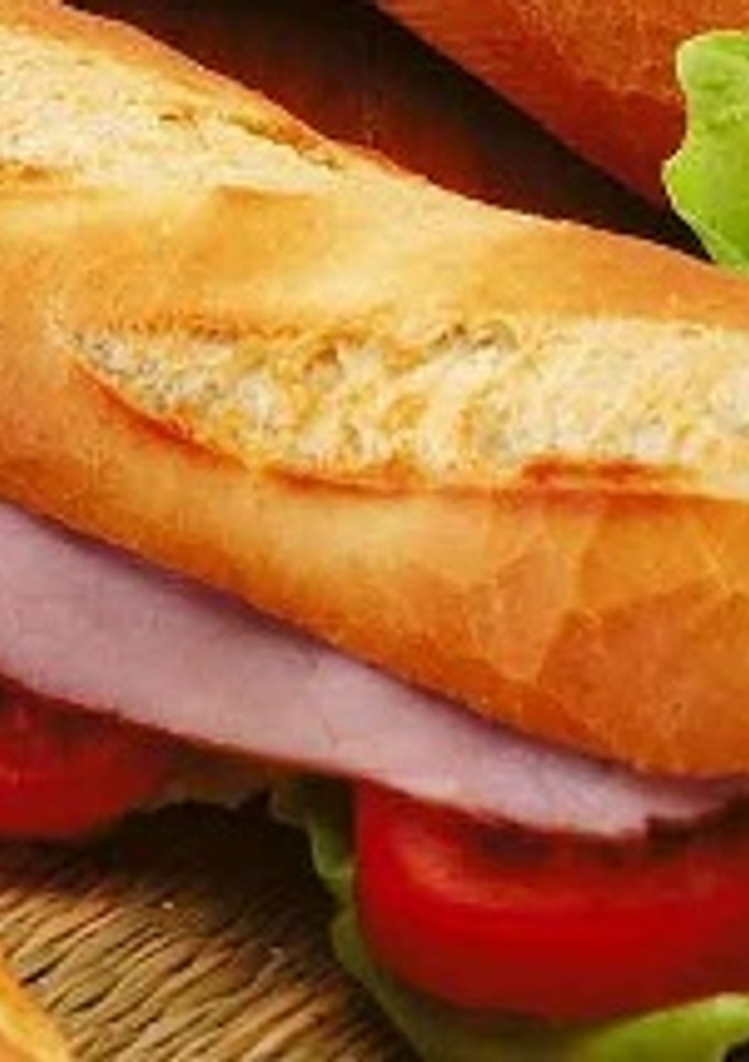 Una foto de Bocadillo de pavo frial