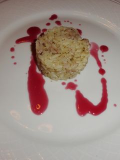 Una foto de Risotto a la parmesana