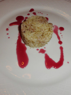 Una foto de Risotto a la parmesana