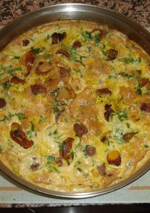 Una foto de Arroz de conejo con costra