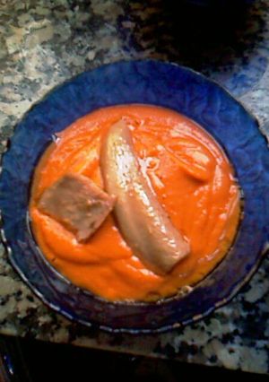Una foto de Porra antequerana con ventresca de atún