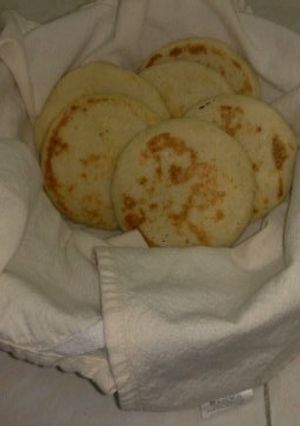 Una foto de Arepas