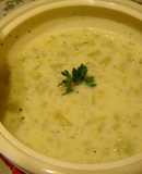 Sopa veraniega de pepinos