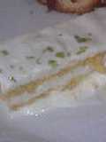 Turrón frío de limón