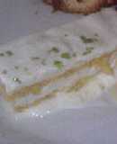 Turrón frío de limón