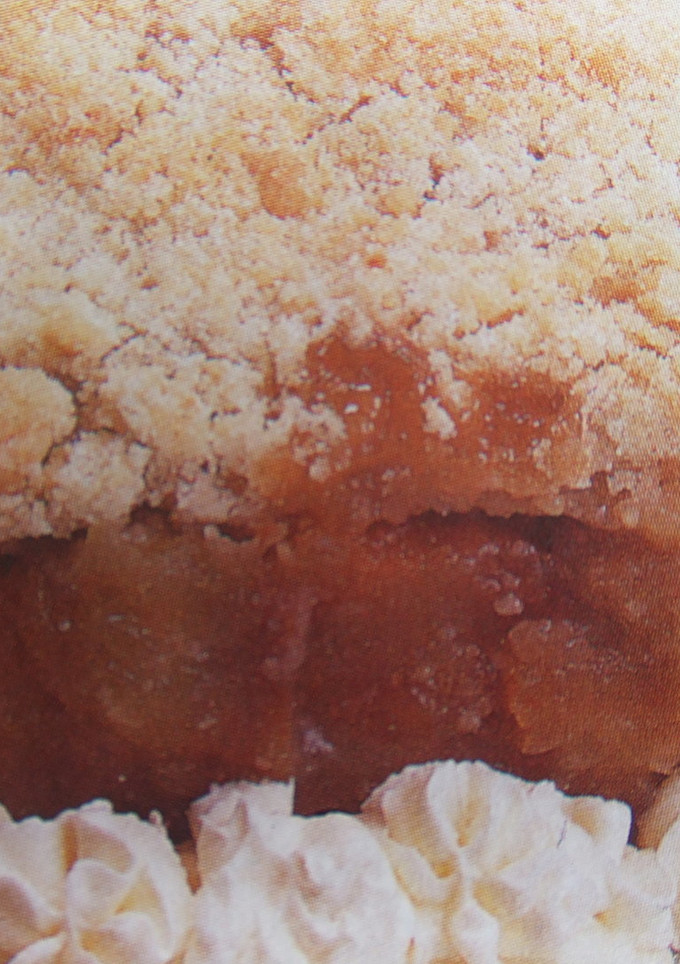 Una foto de Crumble de manzanas unificado
