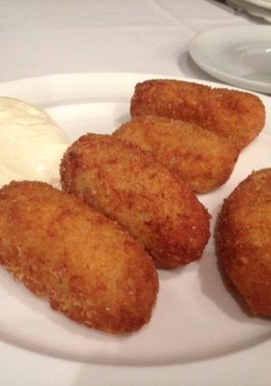 Una foto de Croquetas de champiñones al horno