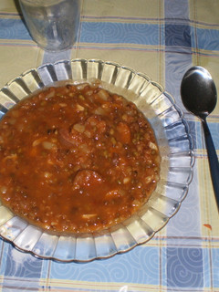 Una foto de Receta de Lentejas con chorizo ligeras