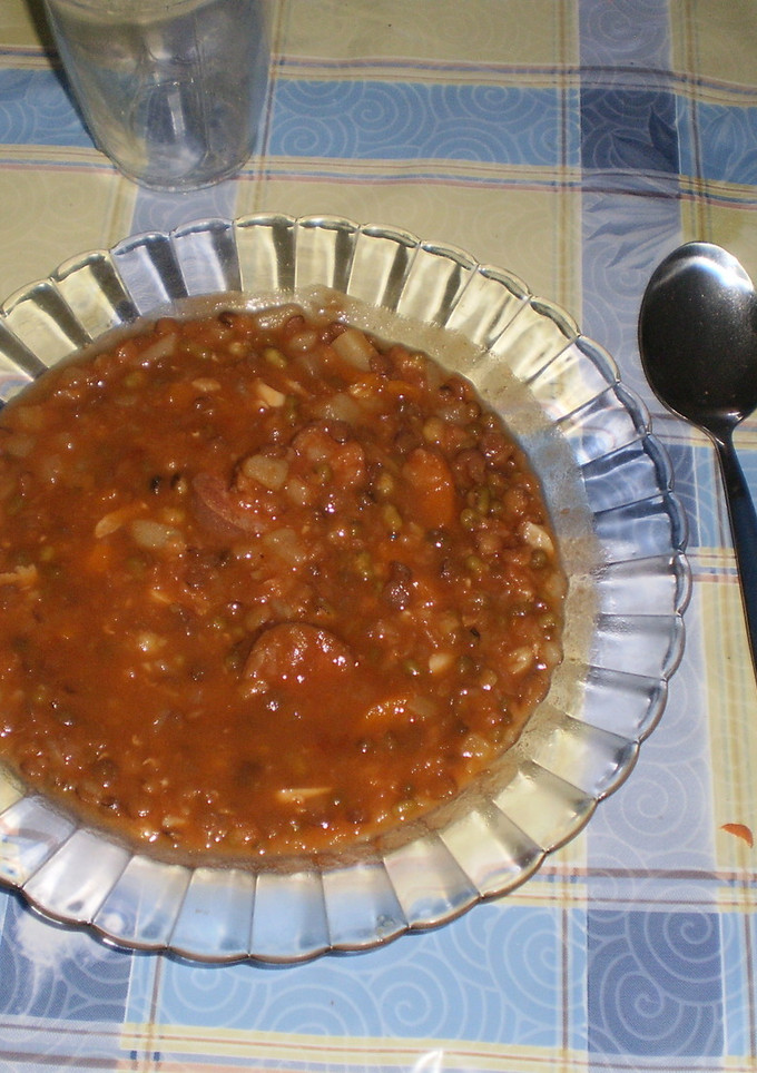 Una foto de Receta de Lentejas con chorizo ligeras
