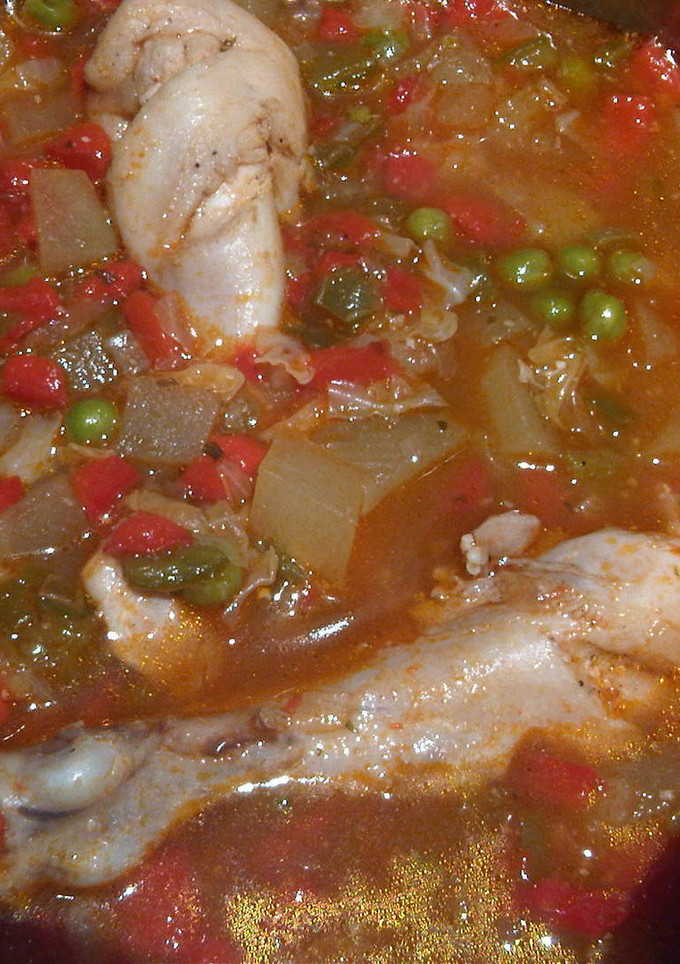 Una foto de Guiso de pollo