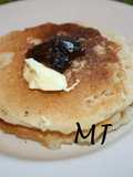 Hotcakes de plátano tortitas