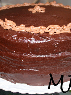 Una foto de Pastel de chocolate (My devils food cake)